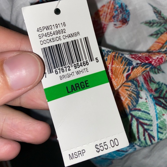 Men’s L Hawaiian Summer Shirt - Picture 4 of 6